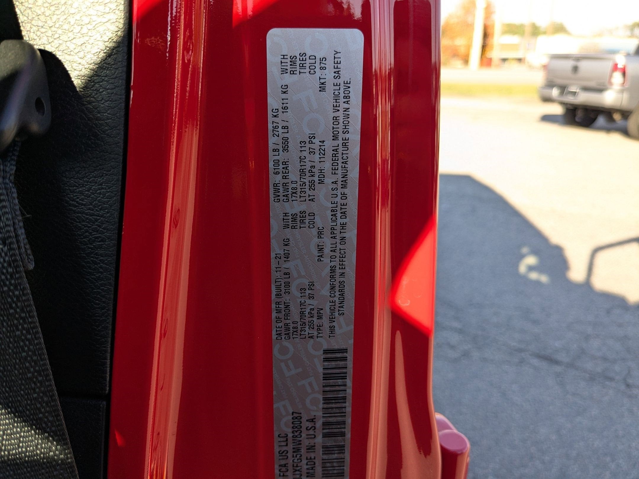 2021 Jeep Wrangler Rubicon 4X4