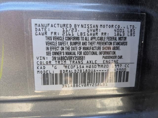 2024 Nissan Sentra SV Xtronic CVT