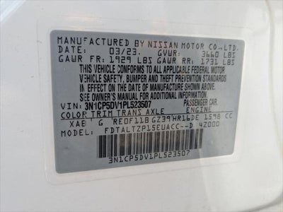 2023 Nissan Kicks SR Xtronic CVT