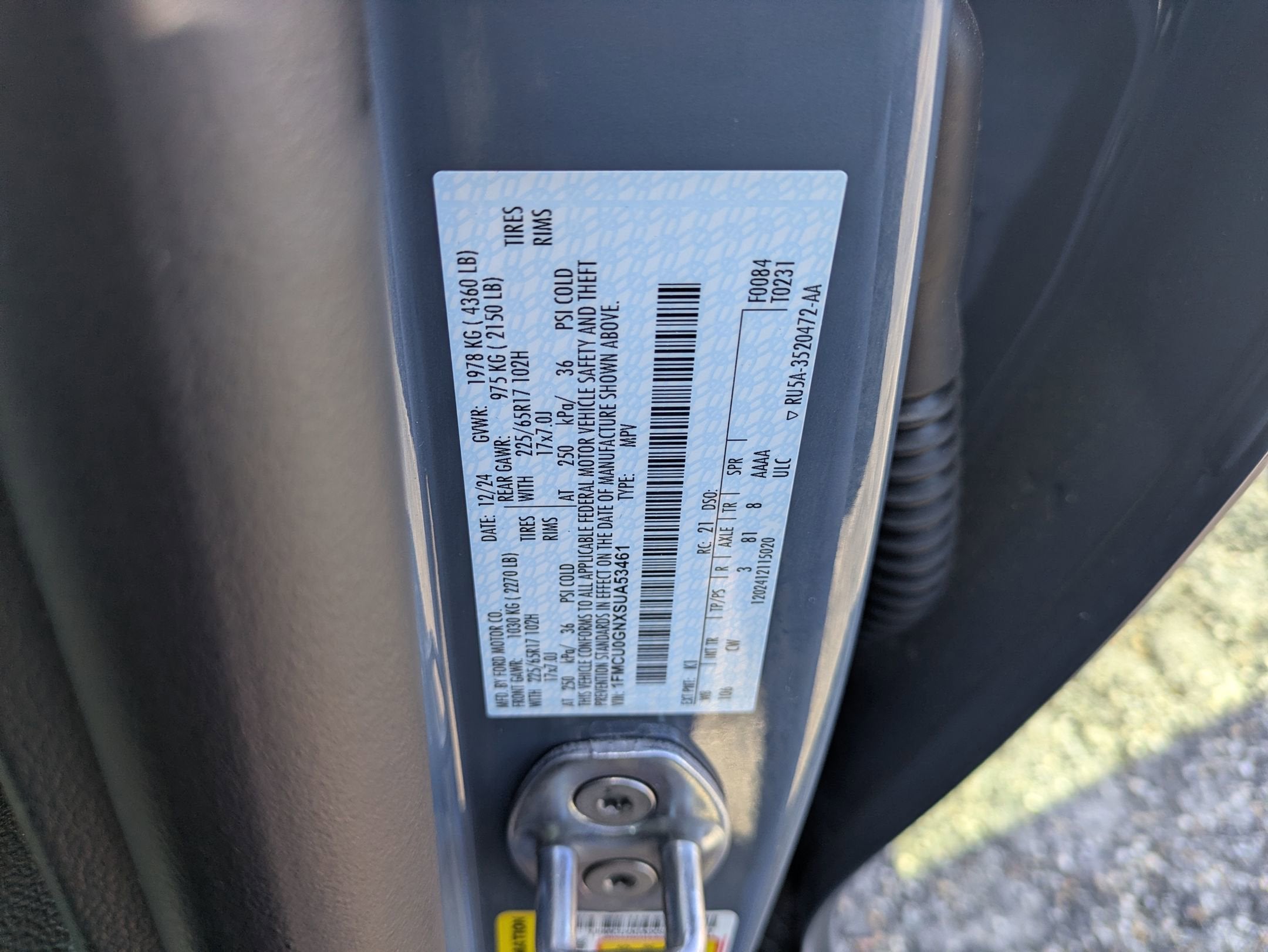 2025 Ford Escape Active