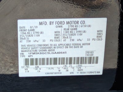 2020 Ford Explorer ST
