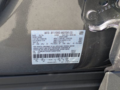 2026 Ford Explorer Active w/200A Pkg