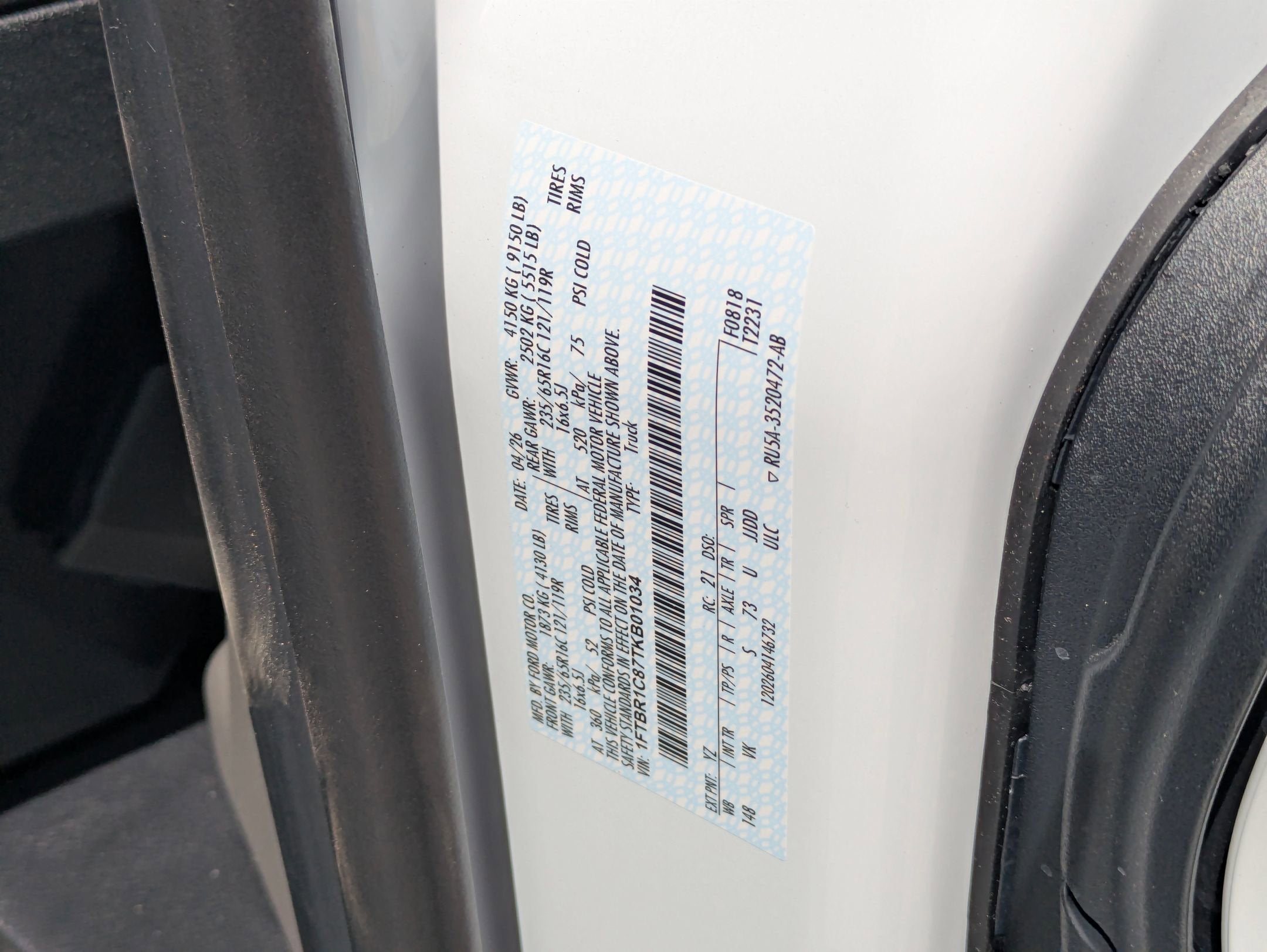 2026 Ford Transit Cargo Van Cargo Van
