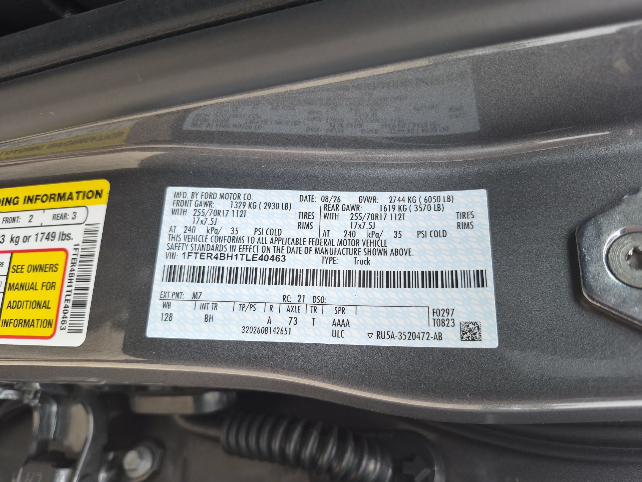 2026 Ford Ranger XL