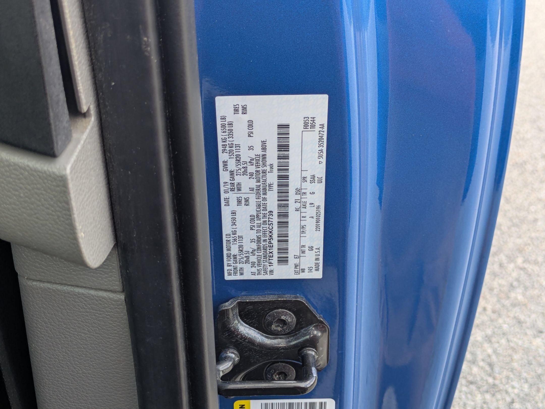 2019 Ford F-150 XL