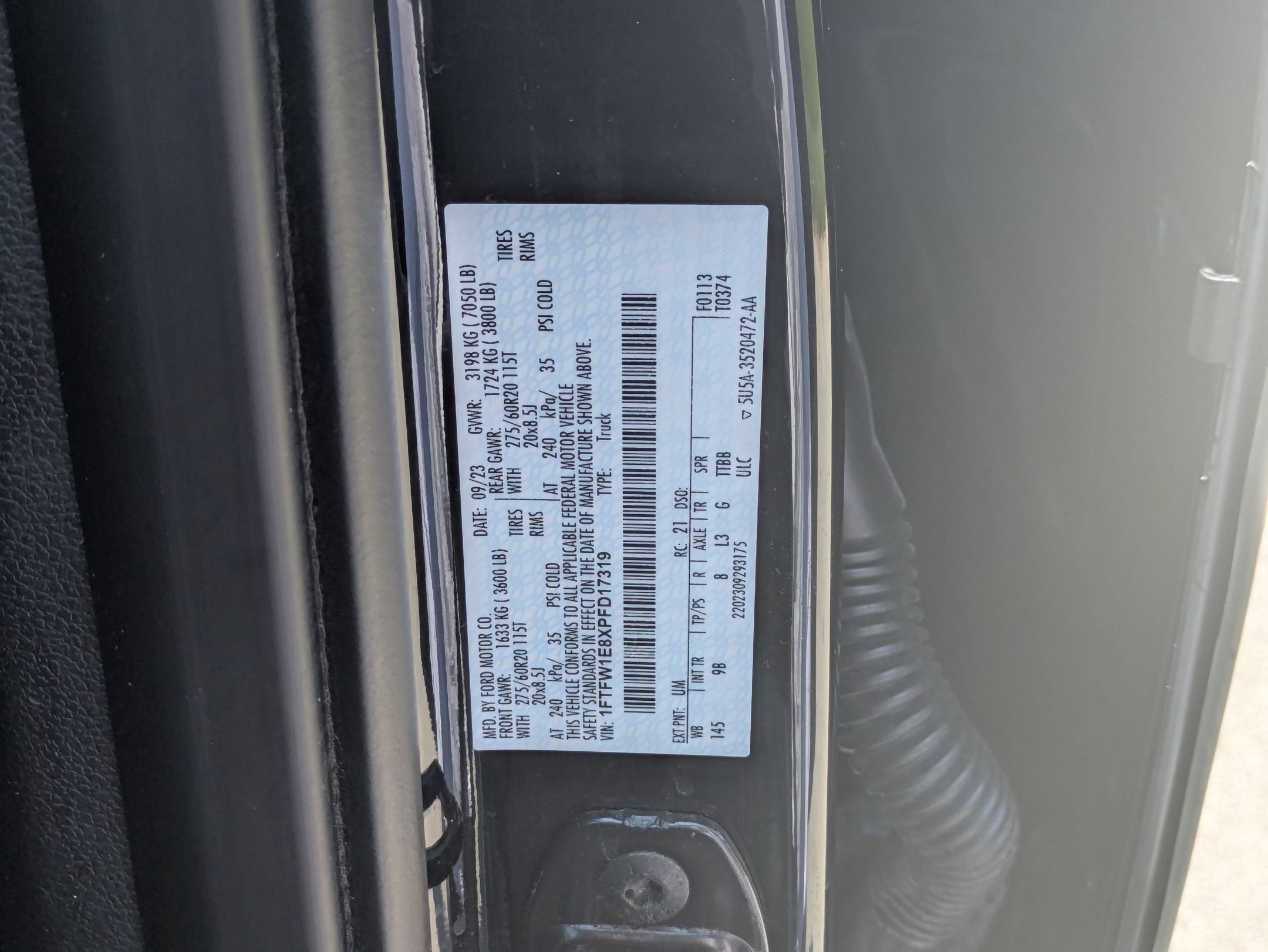 2023 Ford F-150 Platinum