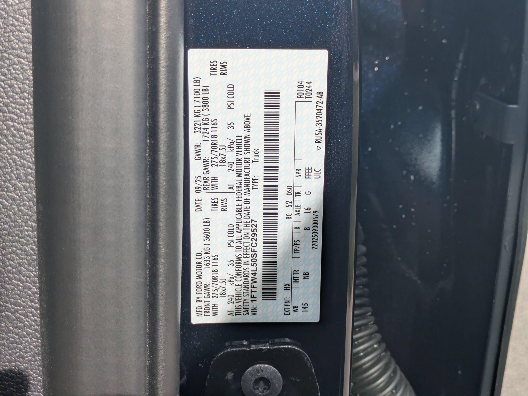 2025 Ford F-150 Tremor