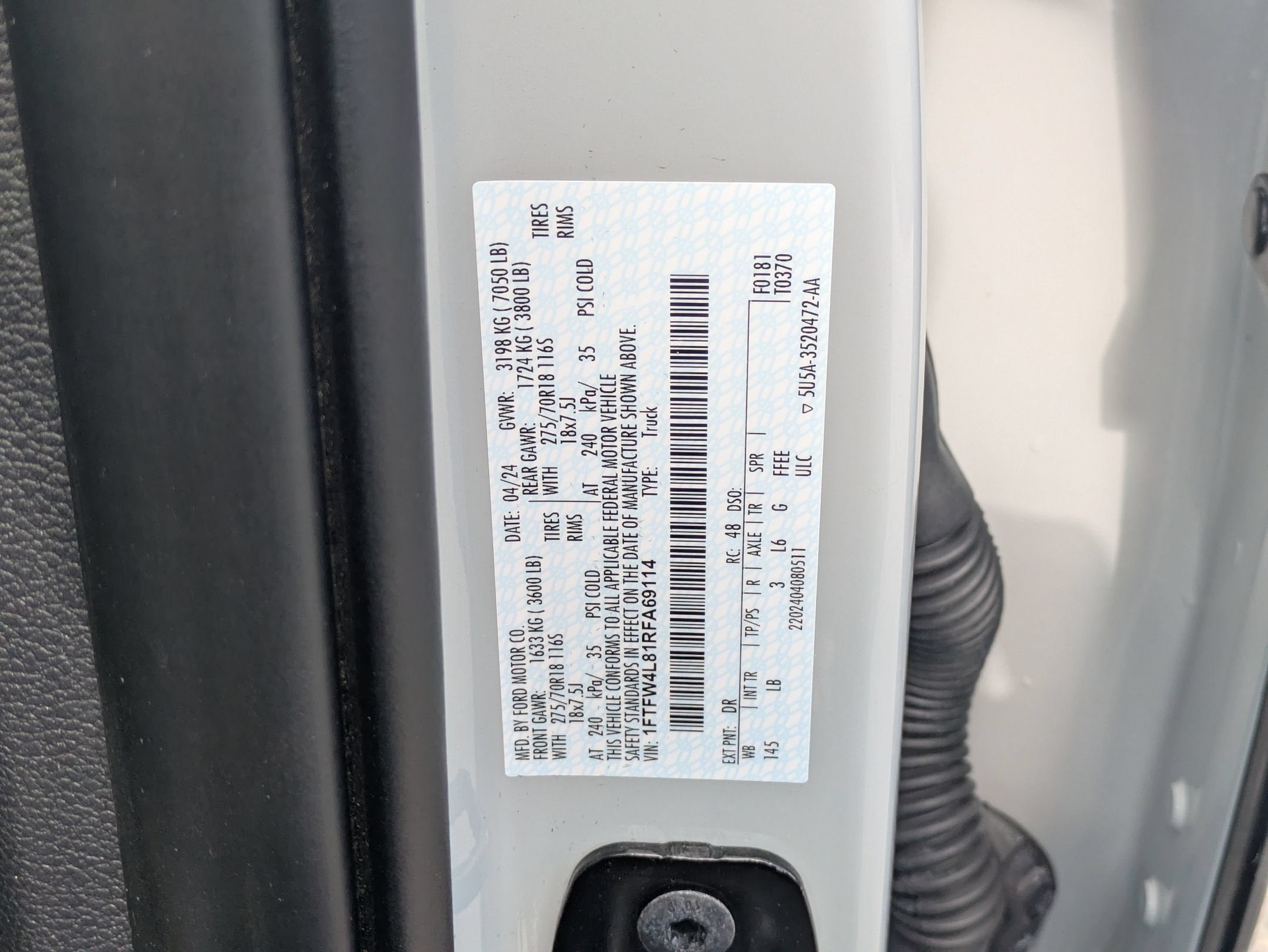 2024 Ford F-150 Tremor
