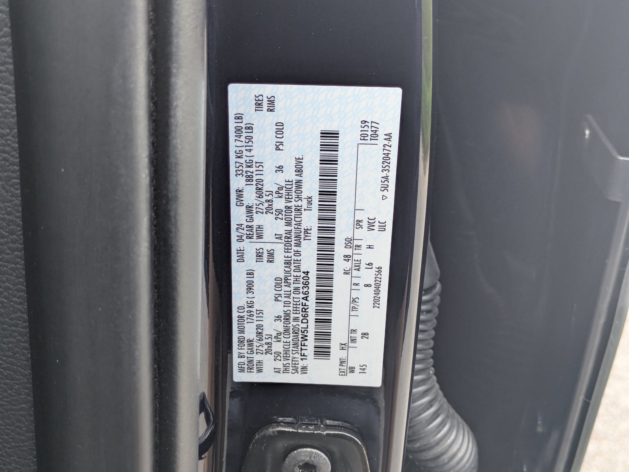 2024 Ford F-150 LARIAT
