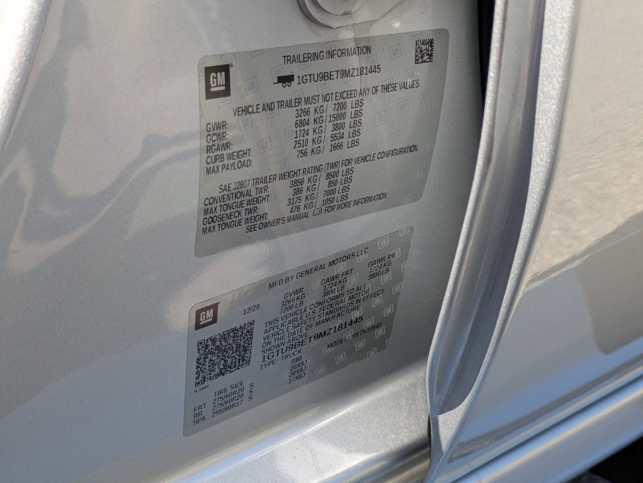 2021 GMC Sierra 1500 SLE