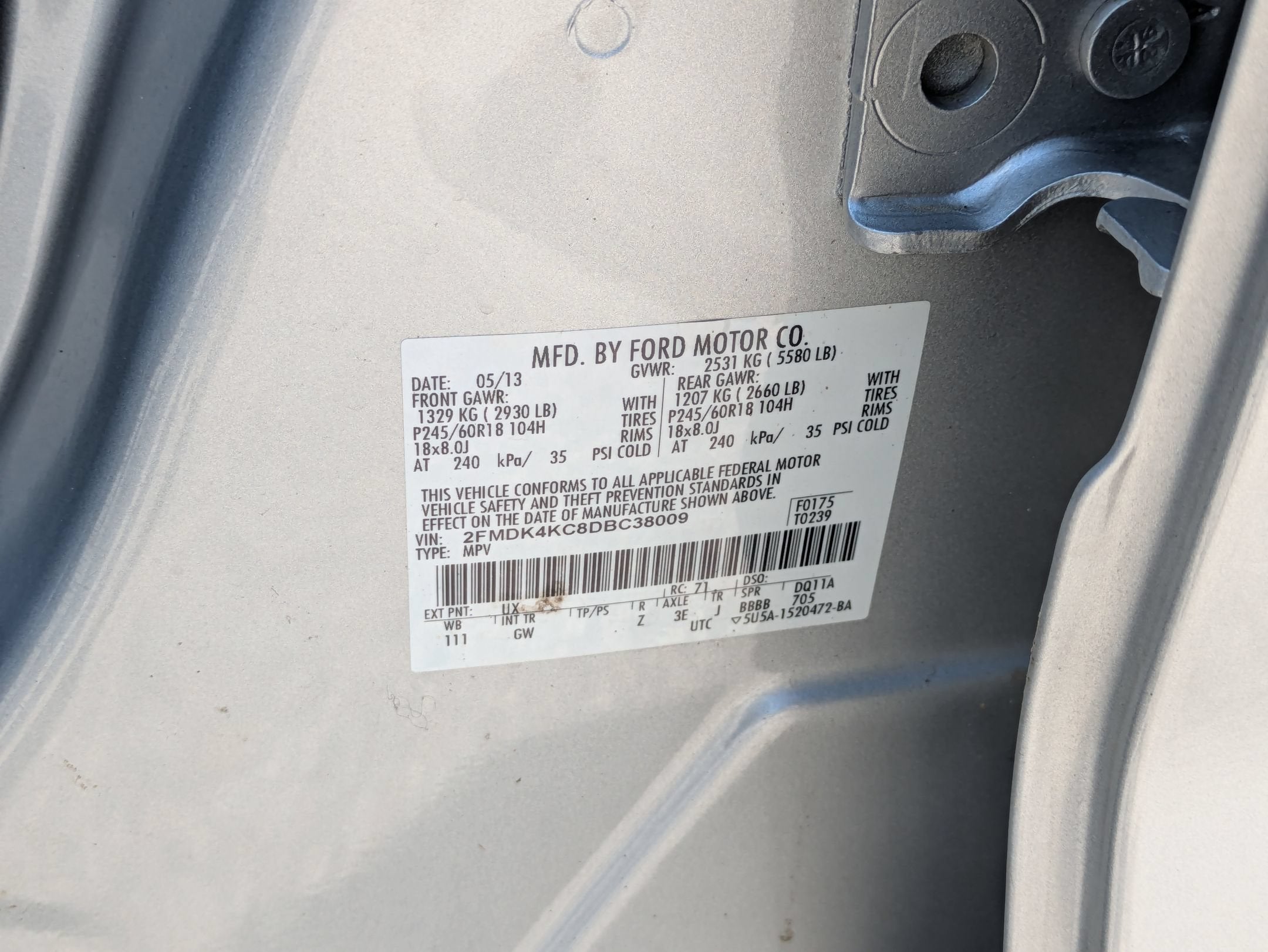 2013 Ford Edge Limited