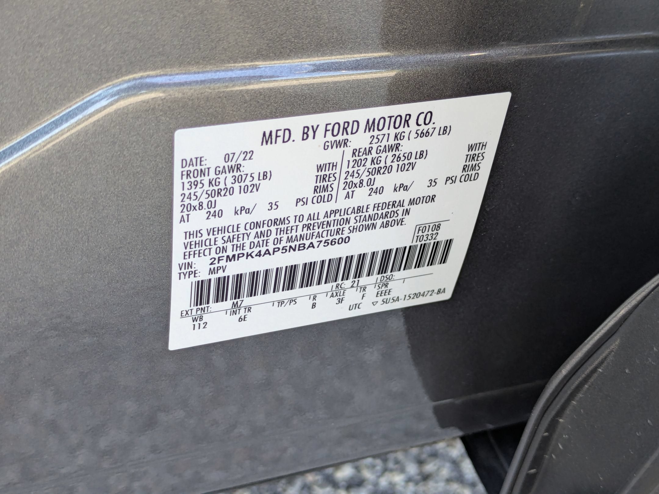 2022 Ford Edge ST
