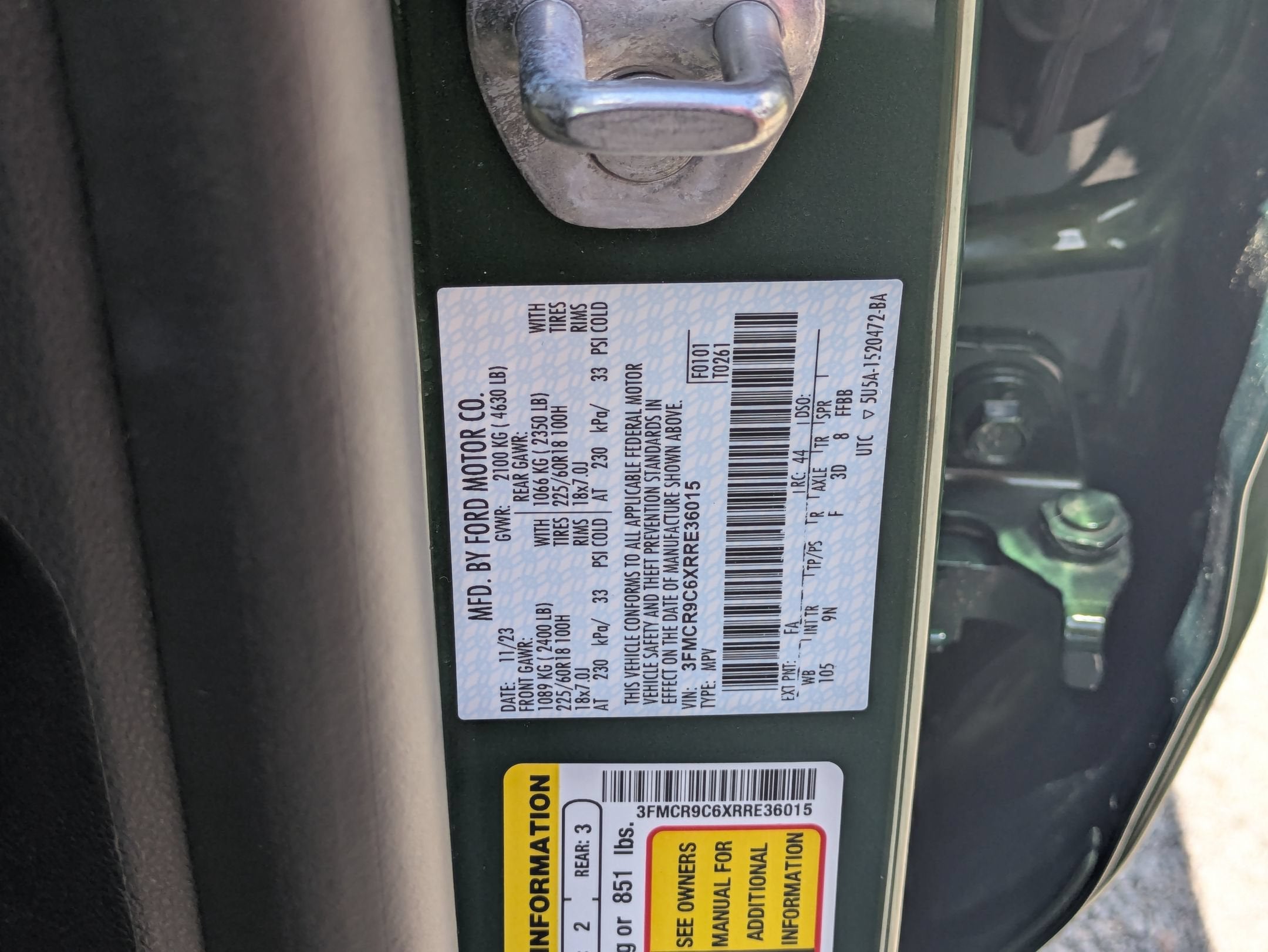 2024 Ford Bronco Sport Outer Banks