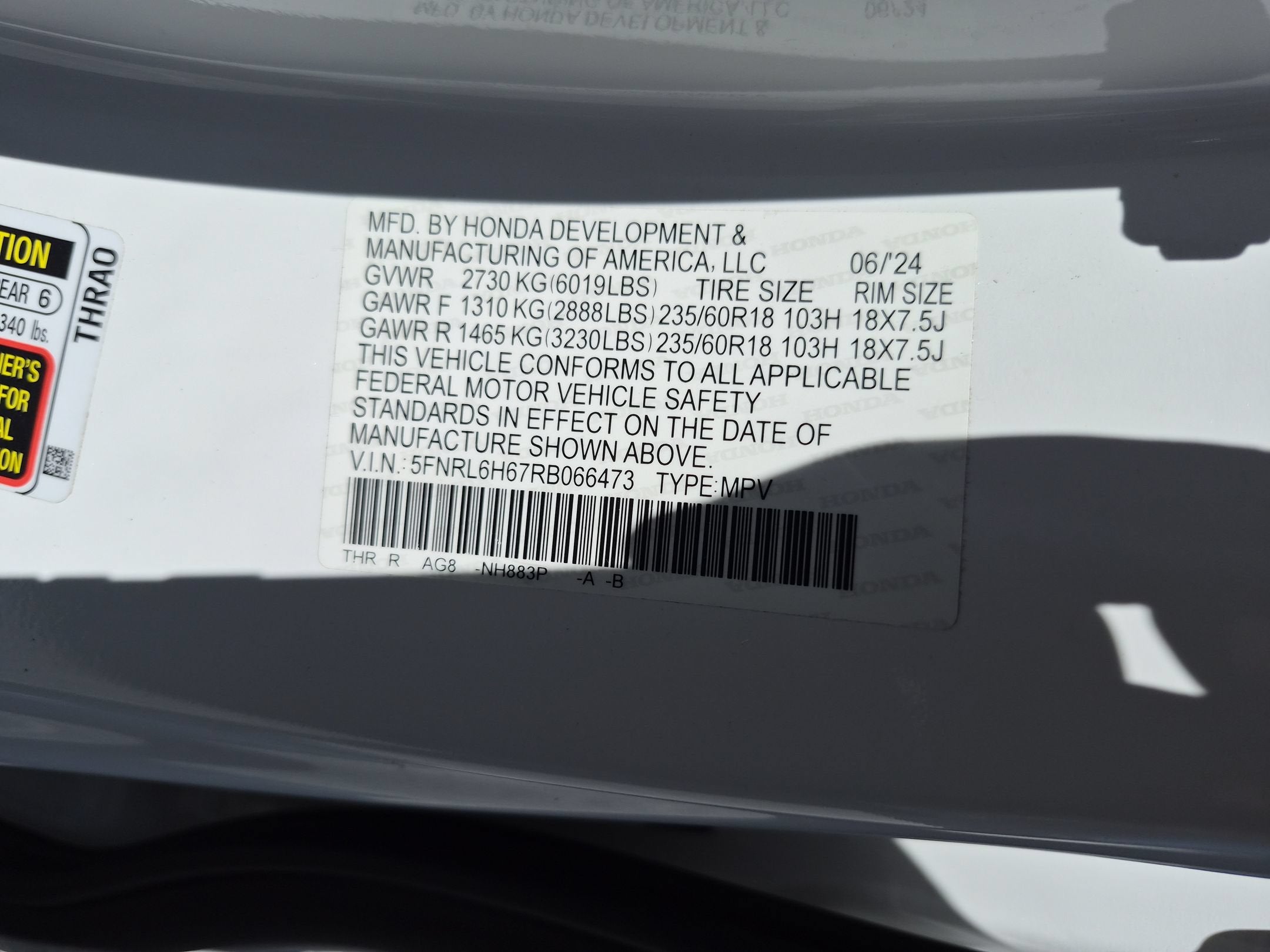 2024 Honda Odyssey EX-L