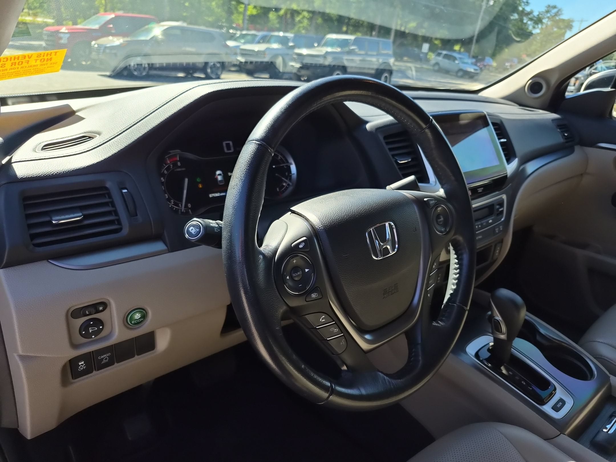 2017 Honda Ridgeline RTL-T