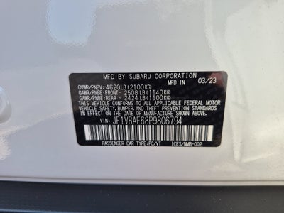 2023 Subaru WRX Premium