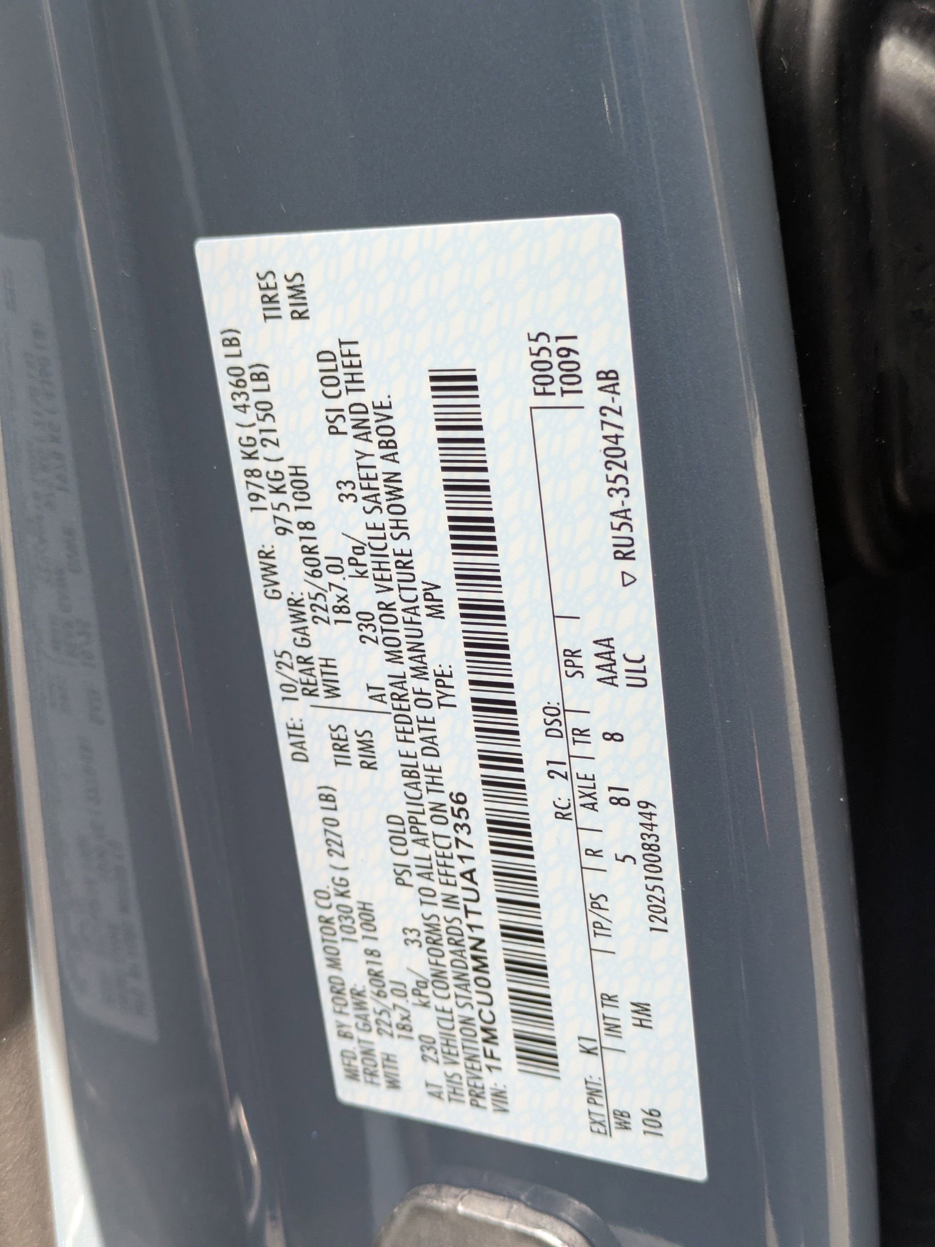 2026 Ford Escape ST-Line