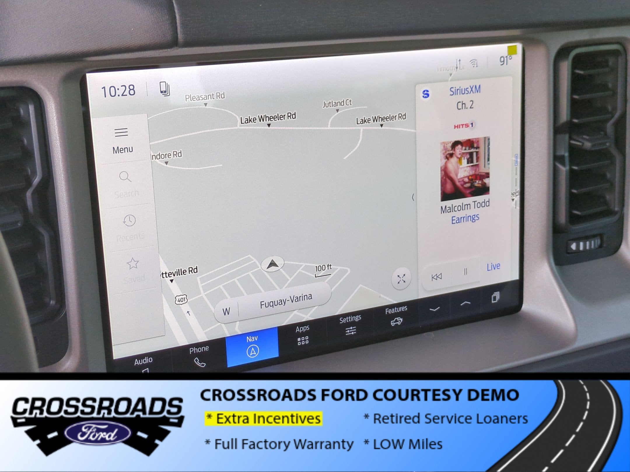 2026 Ford Bronco Outer Banks - Crossroads Courtesy Demo