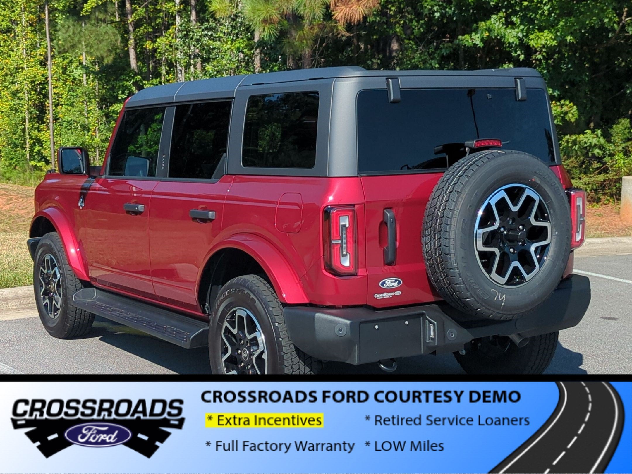 2026 Ford Bronco Outer Banks - Crossroads Courtesy Demo