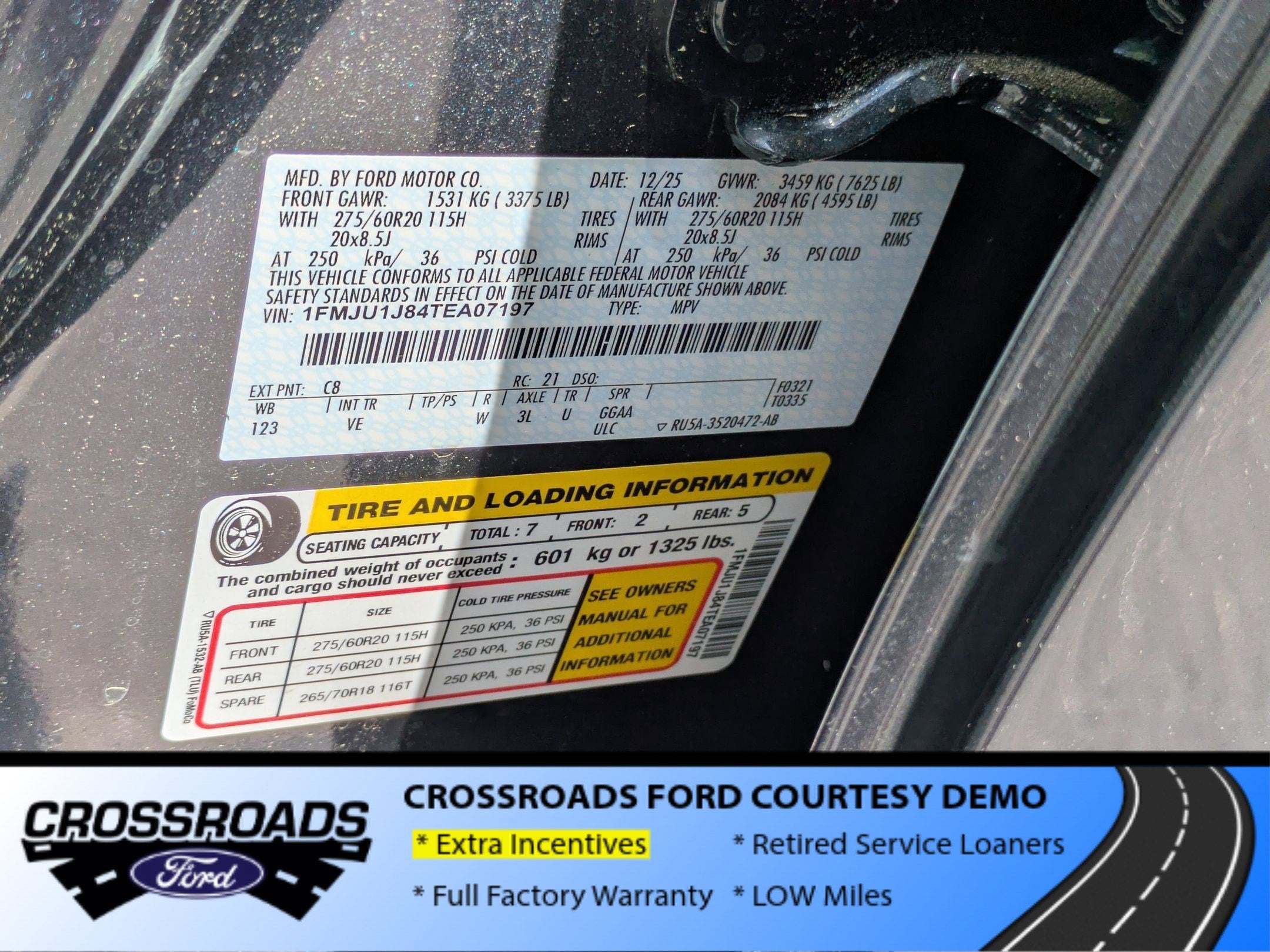 2026 Ford Expedition Active - Crossroads Courtesy Demo