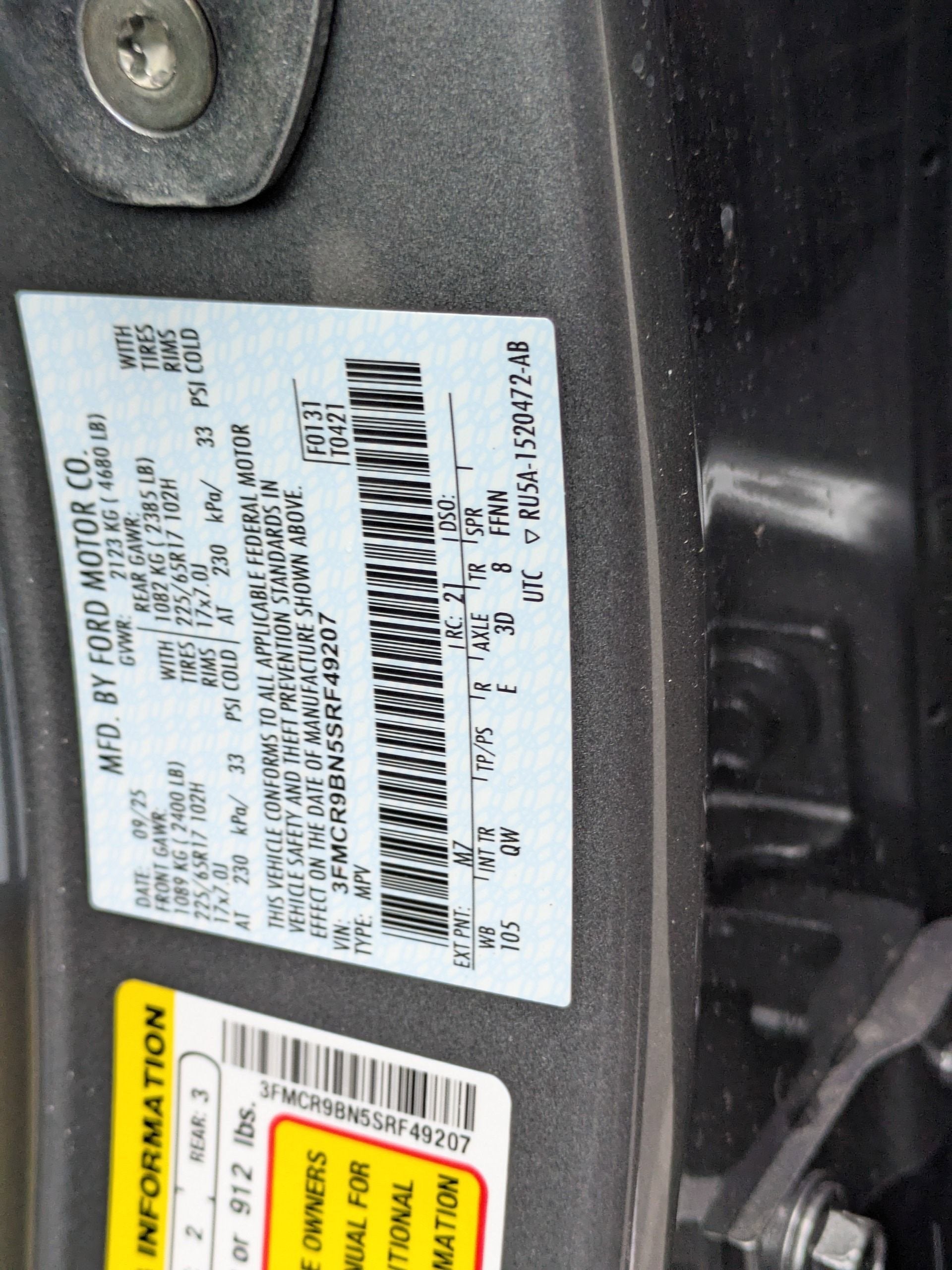 2025 Ford Bronco Sport Big Bend