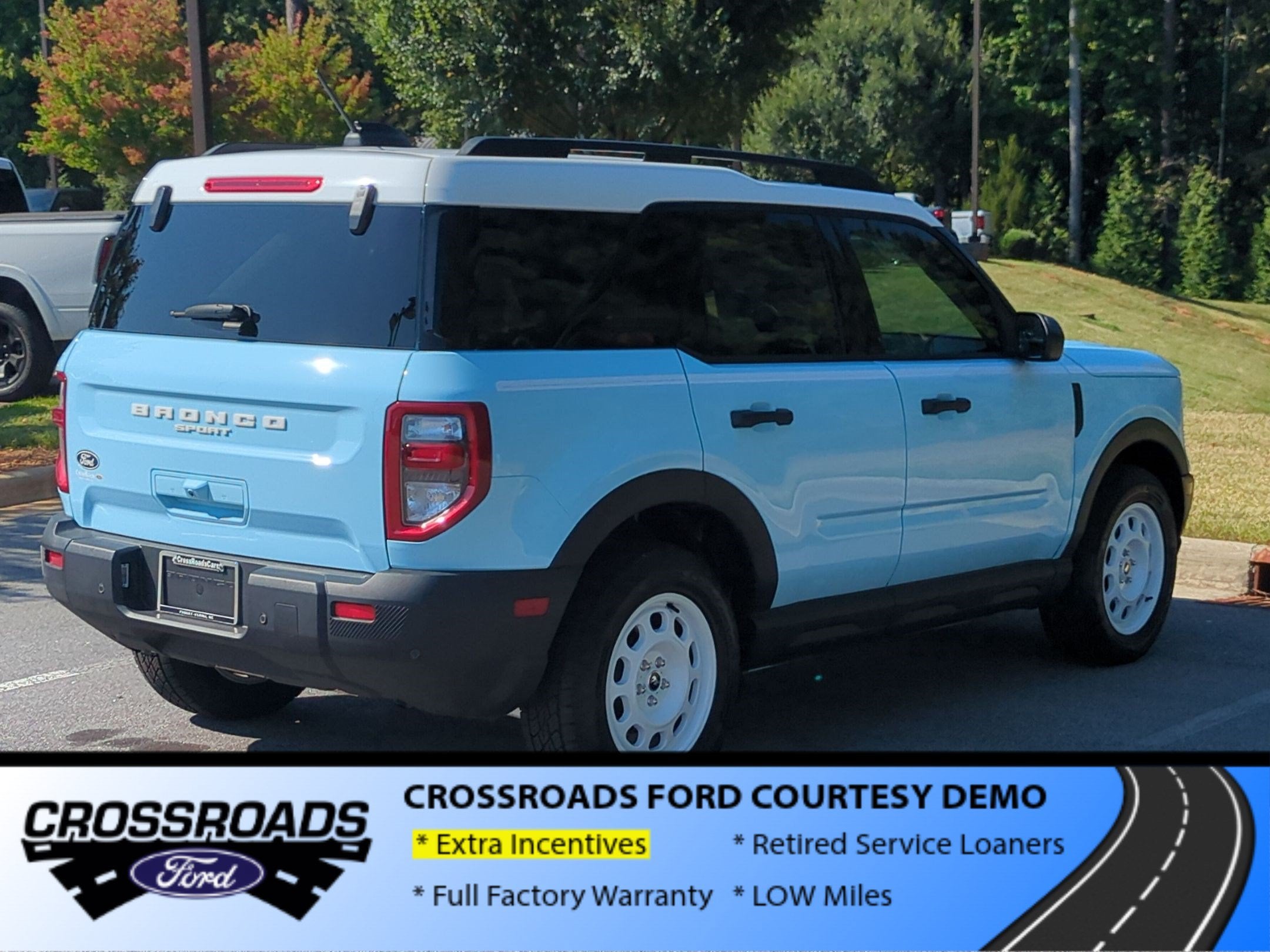 2026 Ford Bronco Sport Heritage - Crossroads Courtesy Vehicle