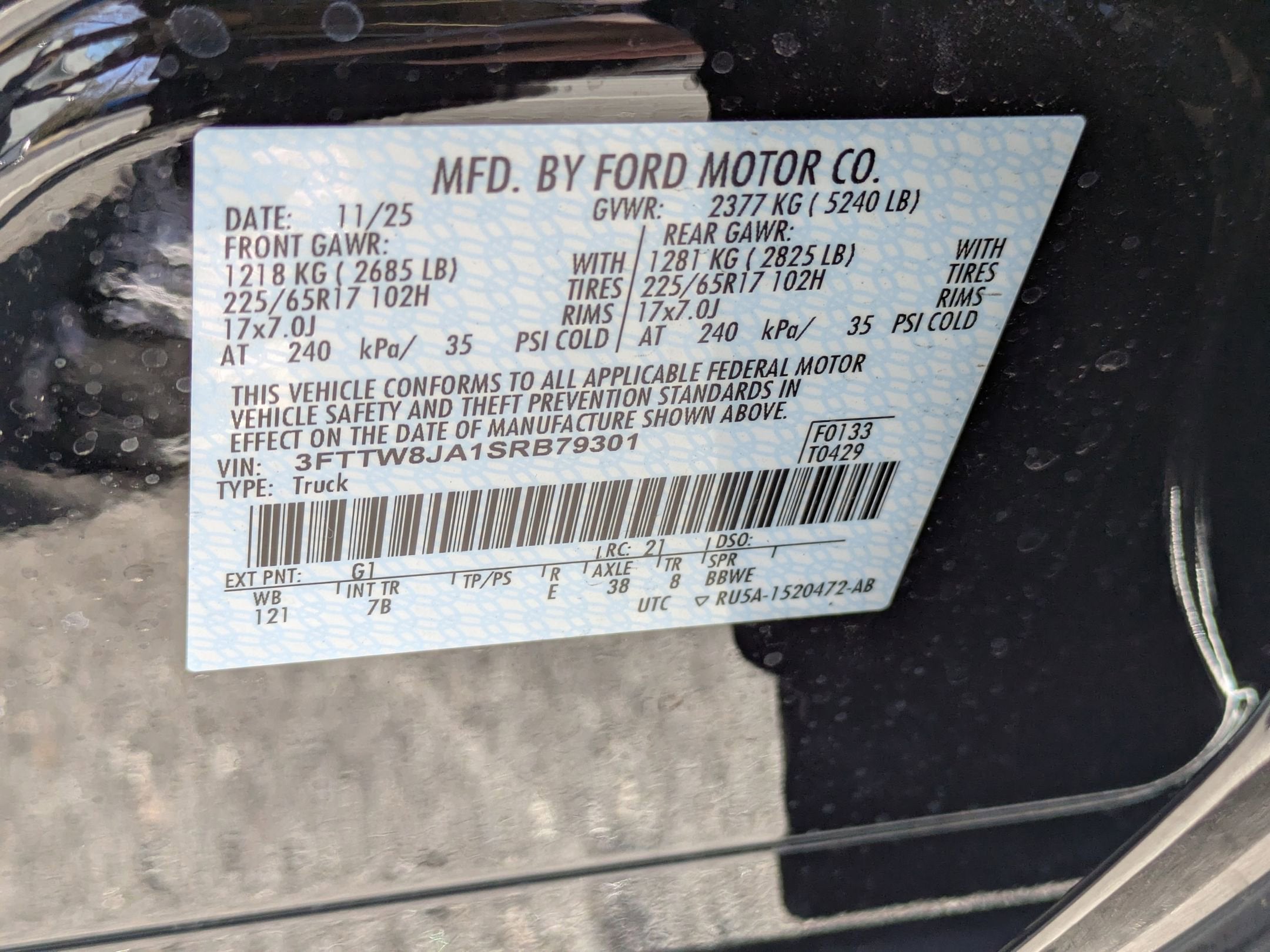 2025 Ford Maverick XLT