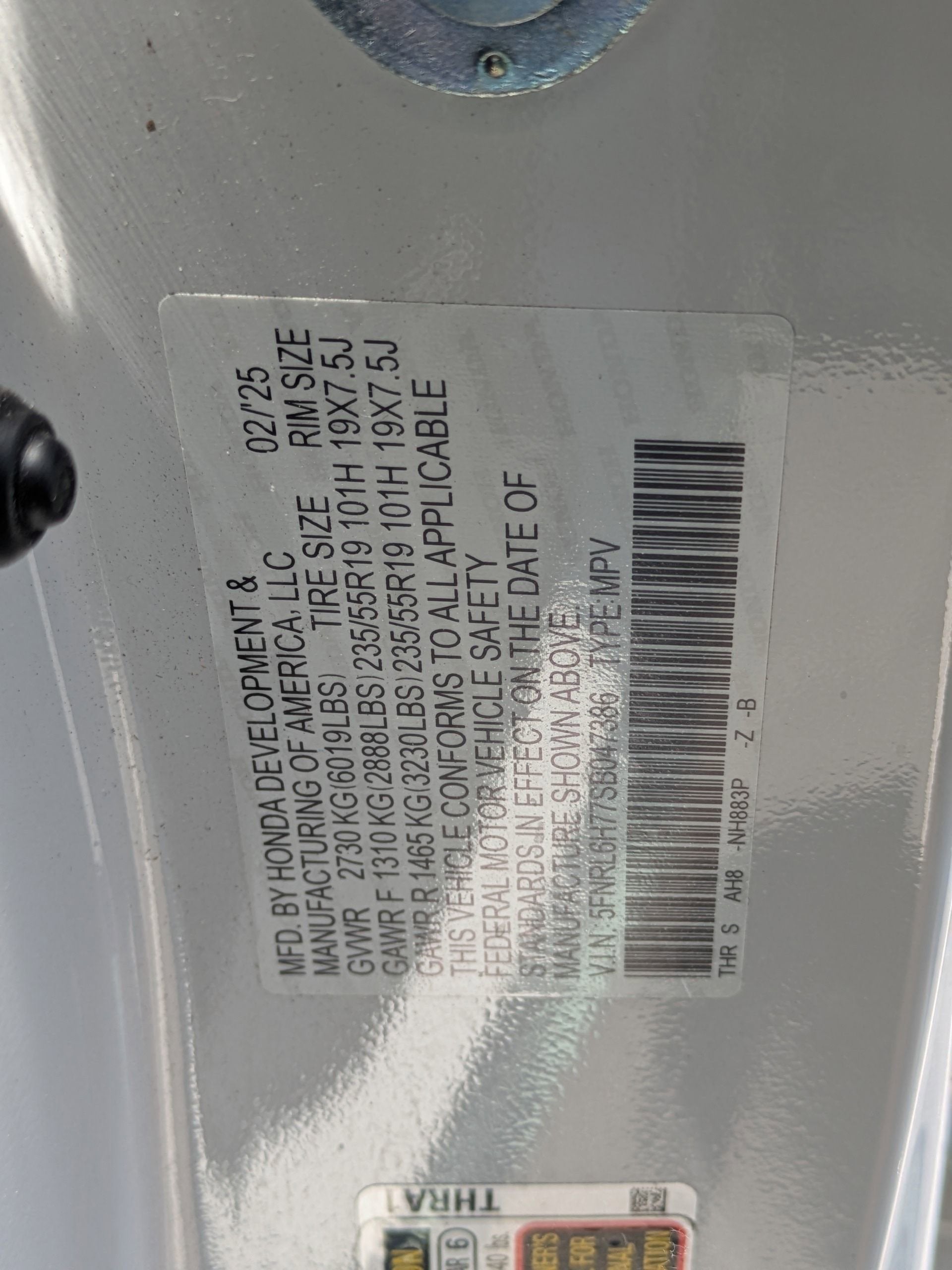 2025 Honda Odyssey Sport-L