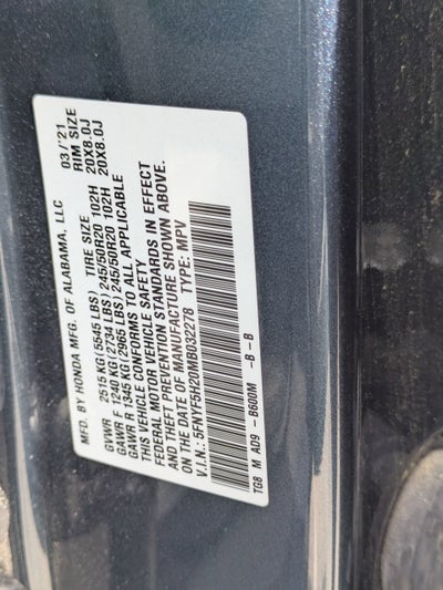 2021 Honda Pilot Special Edition