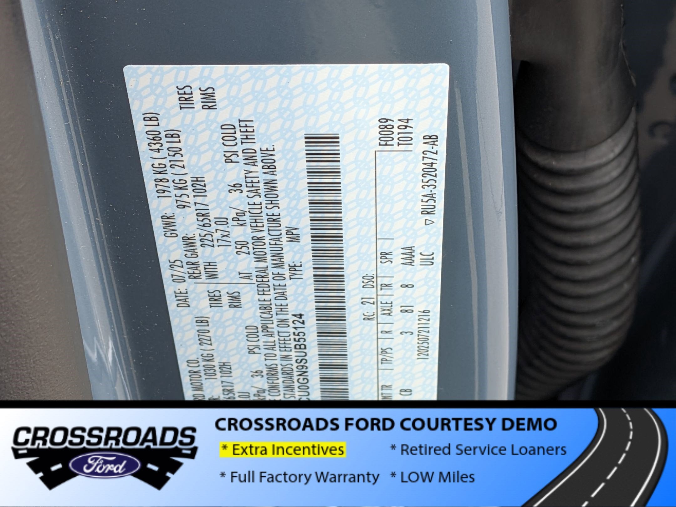 2025 Ford Escape Active - Crossroads Courtesy Demo