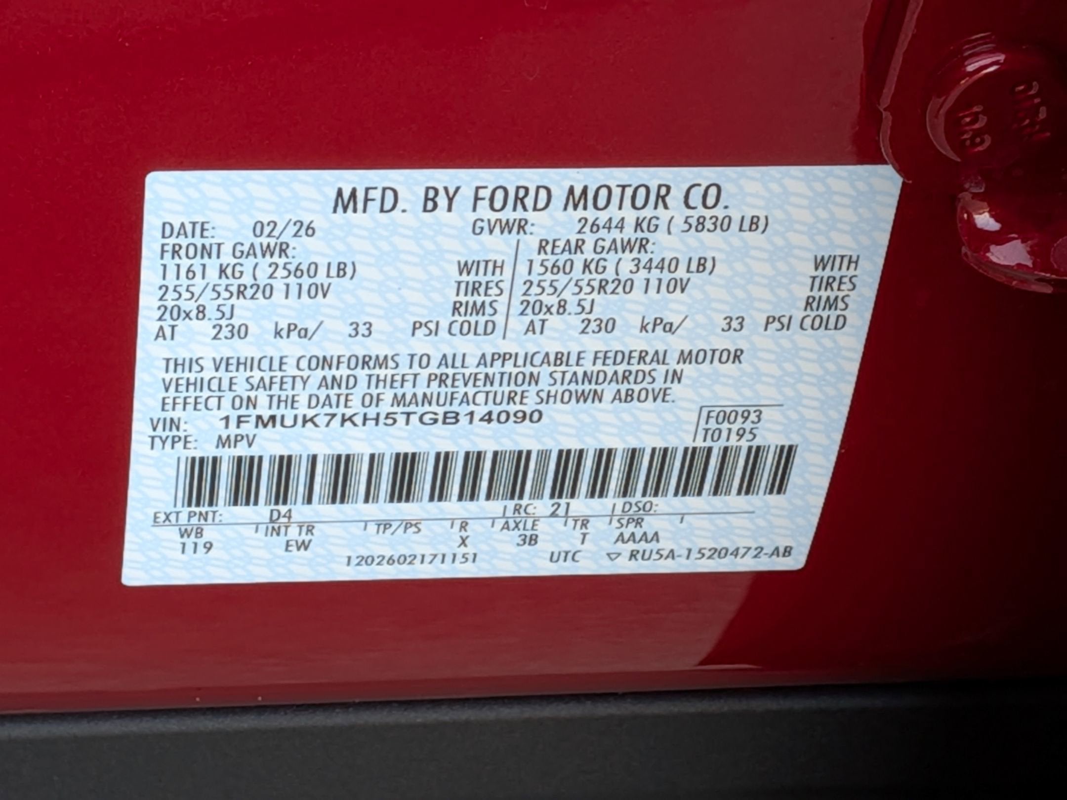 2026 Ford Explorer ST-Line