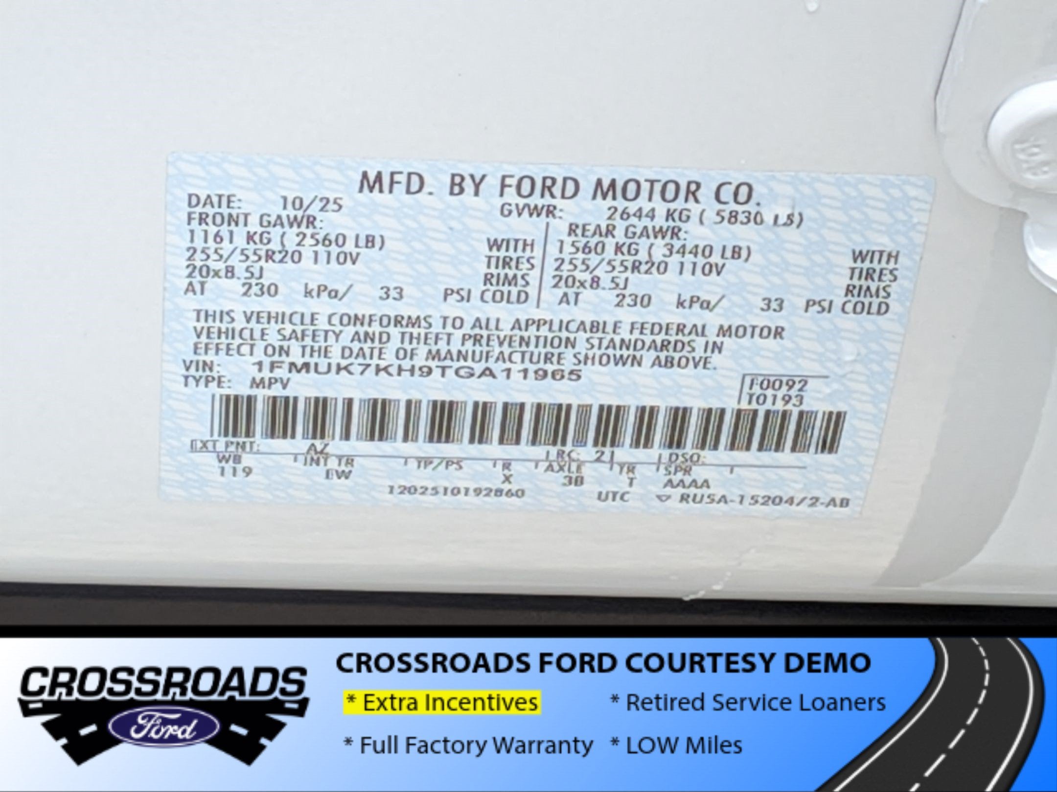 2026 Ford Explorer ST-Line - Crossroads Courtesy Demo