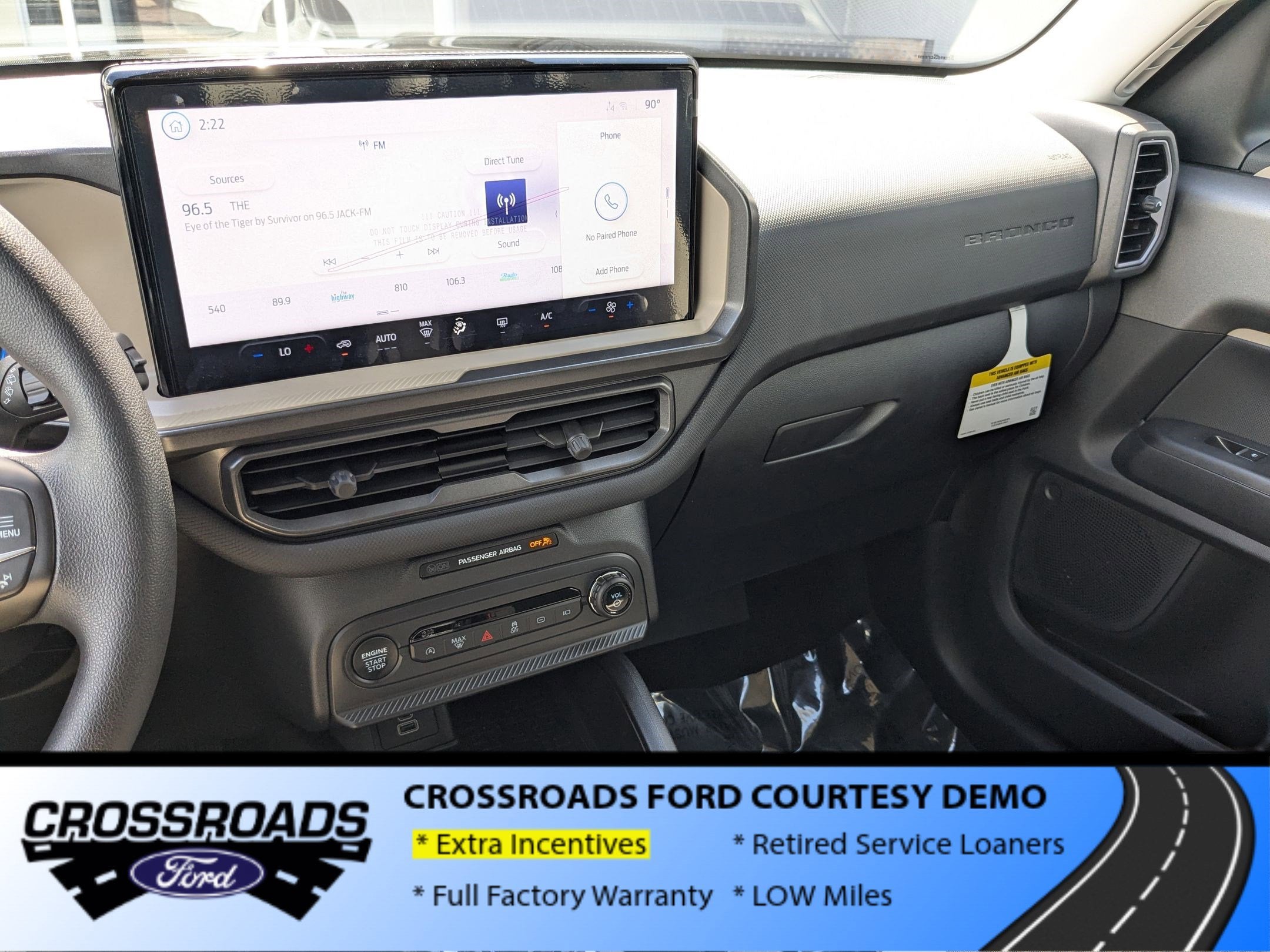 2025 Ford Bronco Sport Big Bend - Crossroads Courtesy Demo