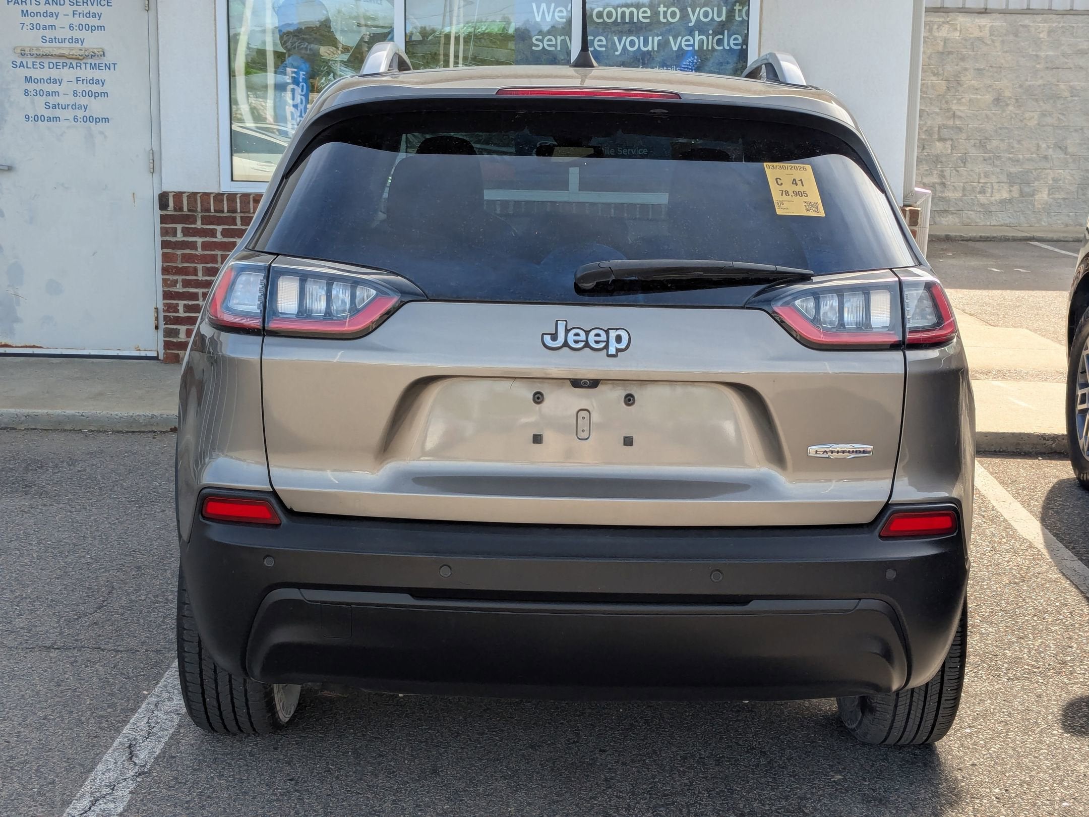 2019 Jeep Cherokee Latitude Plus