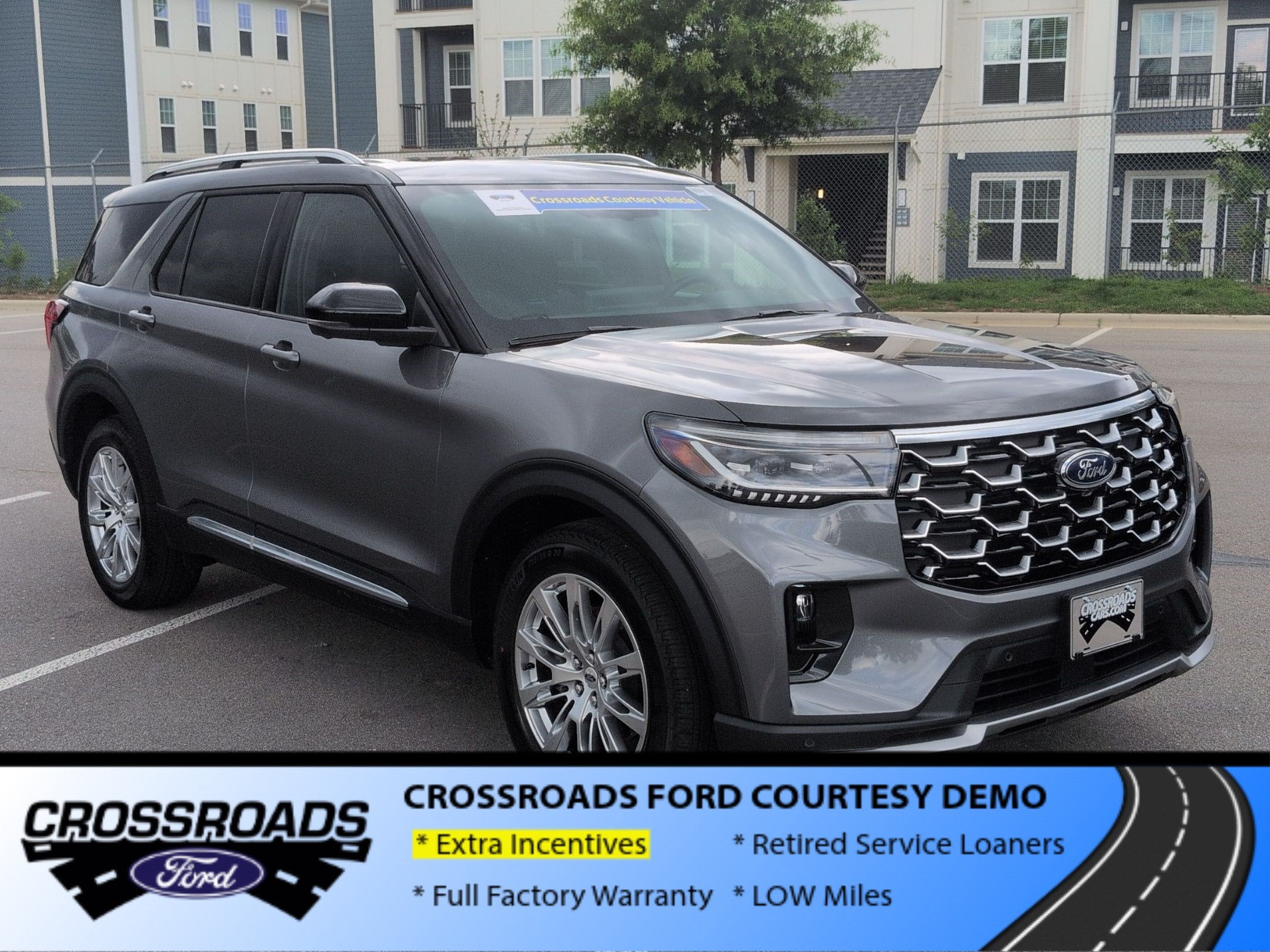 2026 Ford Explorer Platinum - Crossroads Courtesy Demo