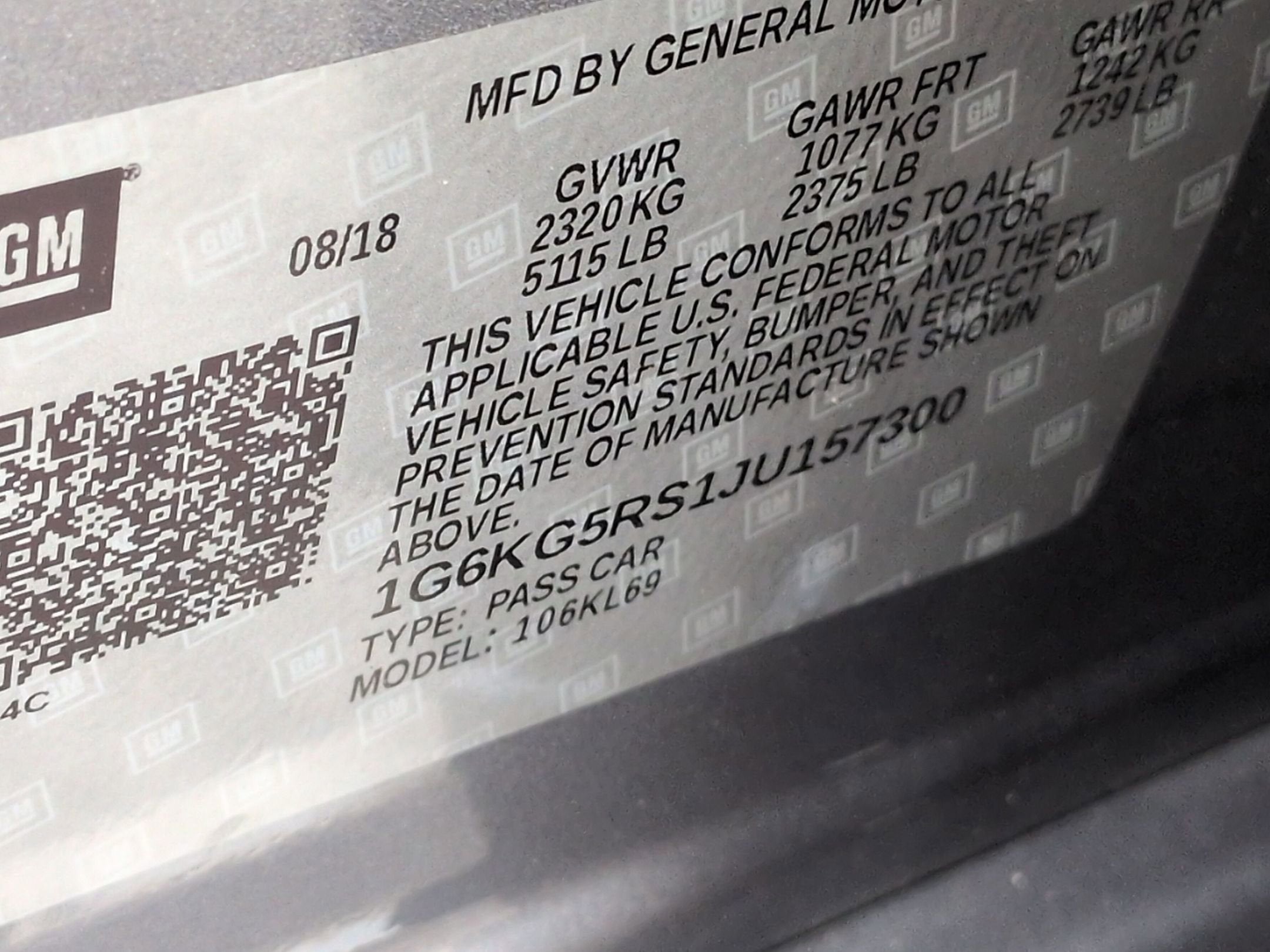 2018 Cadillac CT6 Premium Luxury AWD