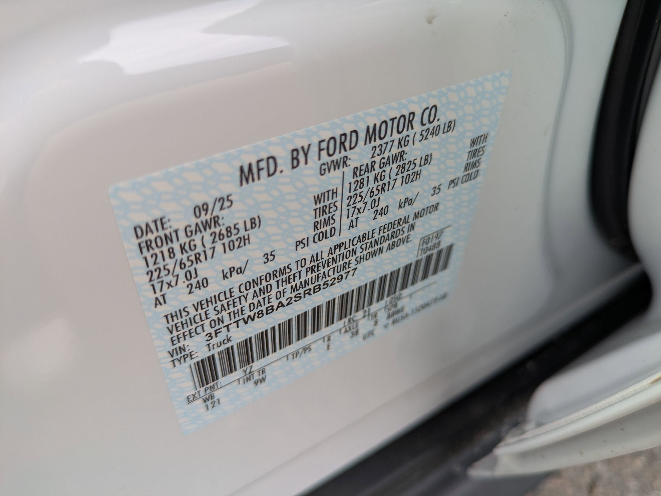 2025 Ford Maverick XL