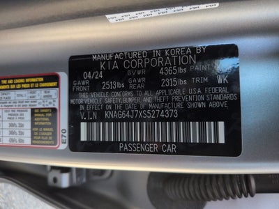 2025 Kia K5 GT-Line