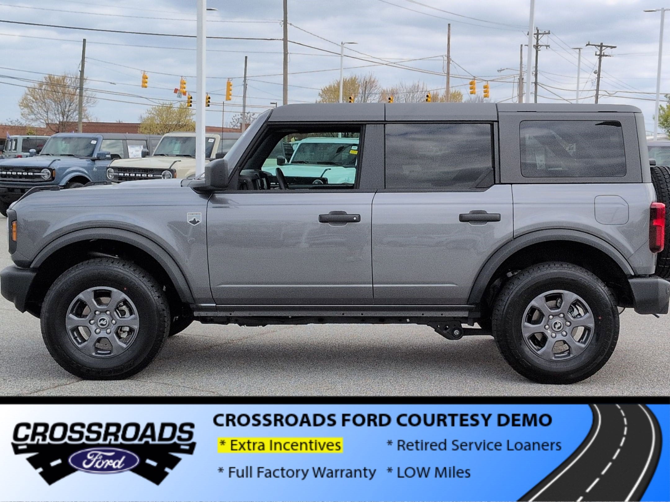 2025 Ford Bronco Big Bend - Crossroads Courtesy Demo