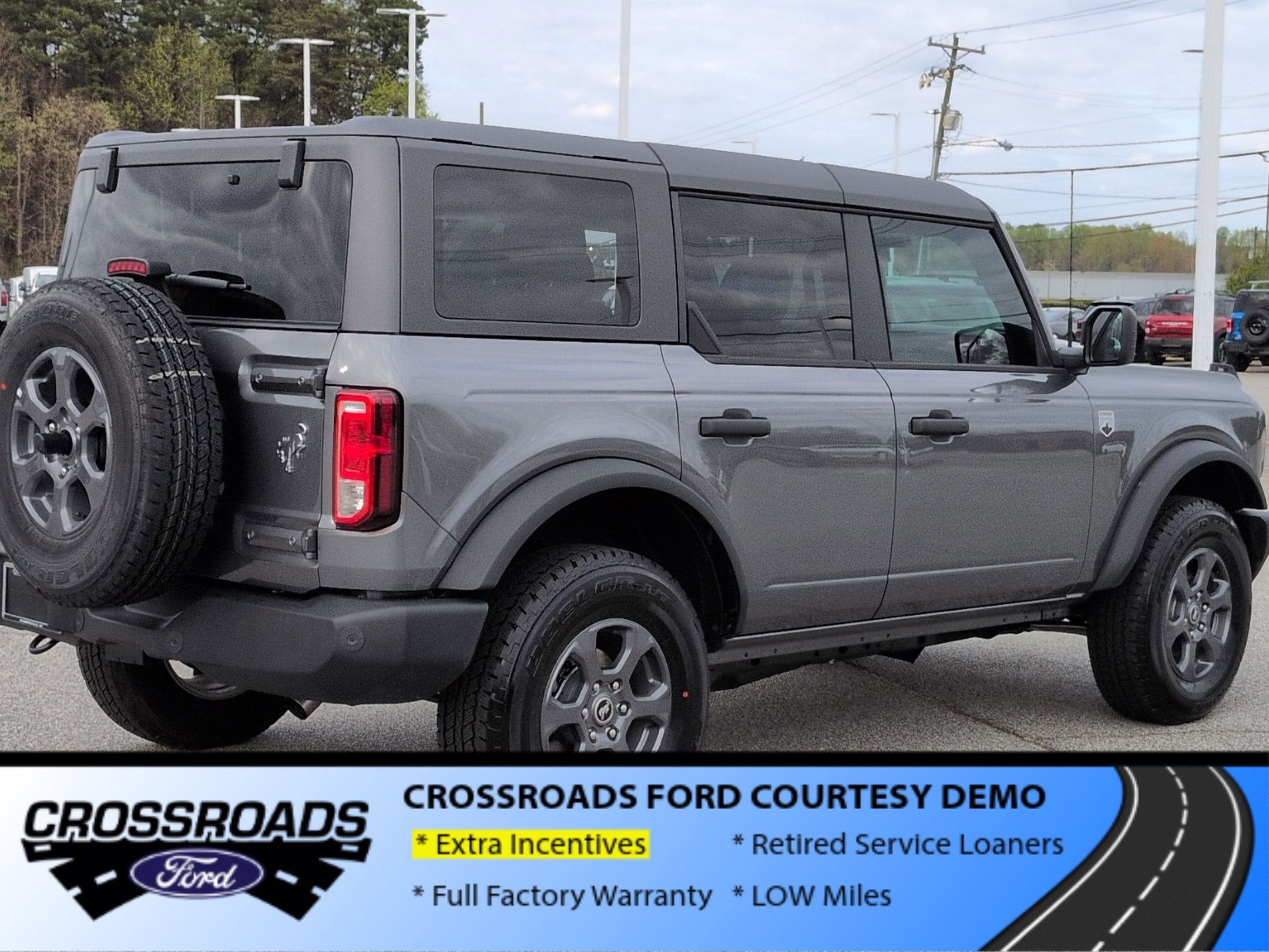 2025 Ford Bronco Big Bend - Crossroads Courtesy Demo