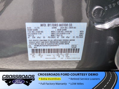 2026 Ford Explorer Active - Crossroads Courtesy Demo