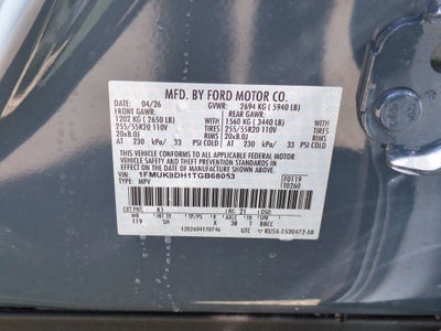 2026 Ford Explorer Active w/100A Pkg