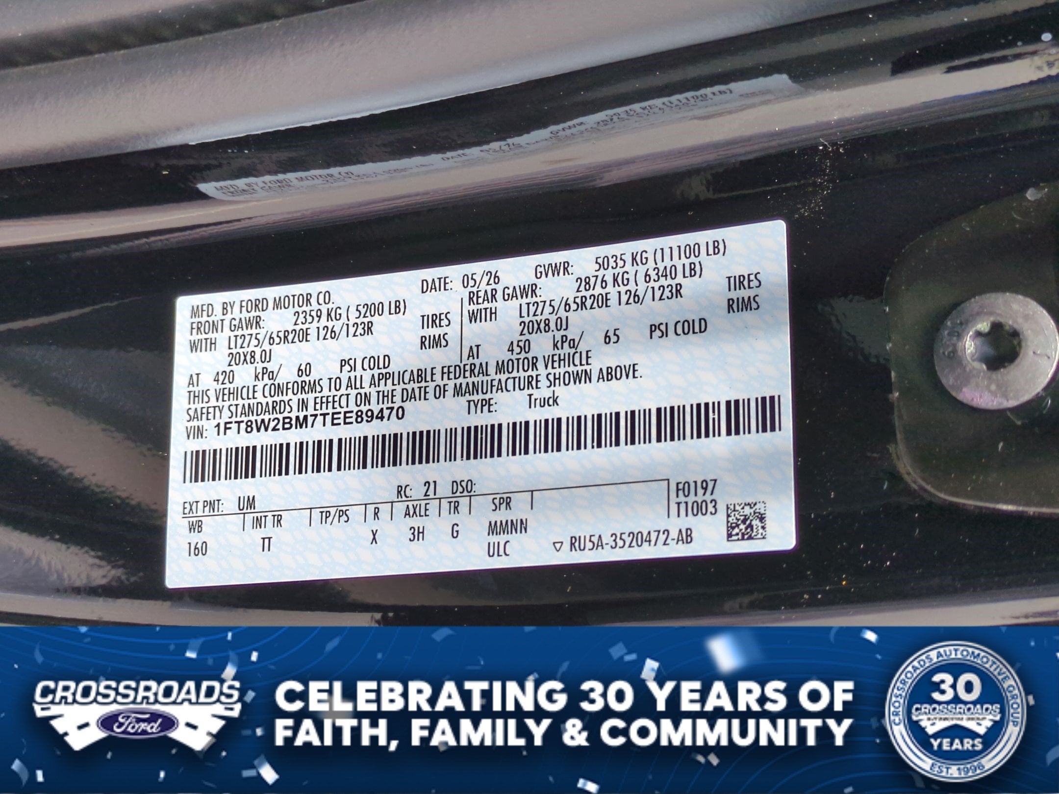 2026 Ford Super Duty F-250 SRW Platinum Plus