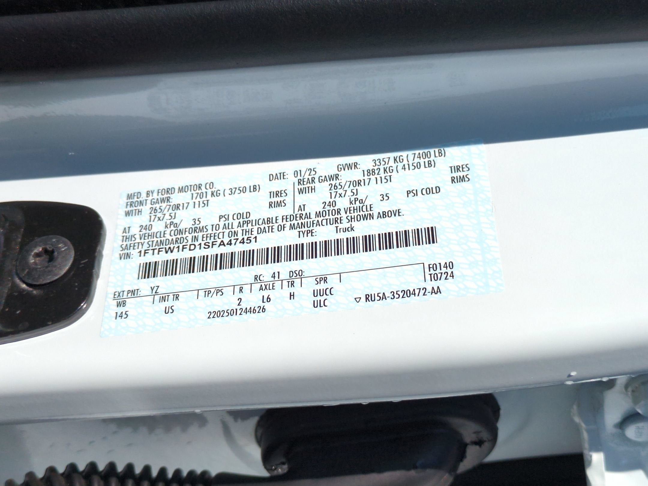 2025 Ford F-150 XL Hybrid