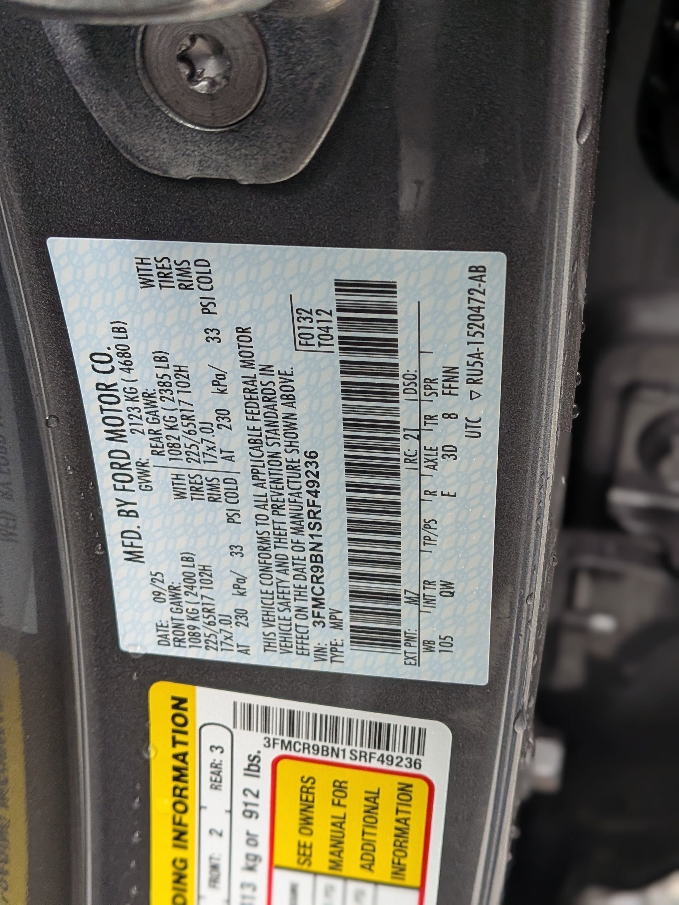 2025 Ford Bronco Sport Big Bend