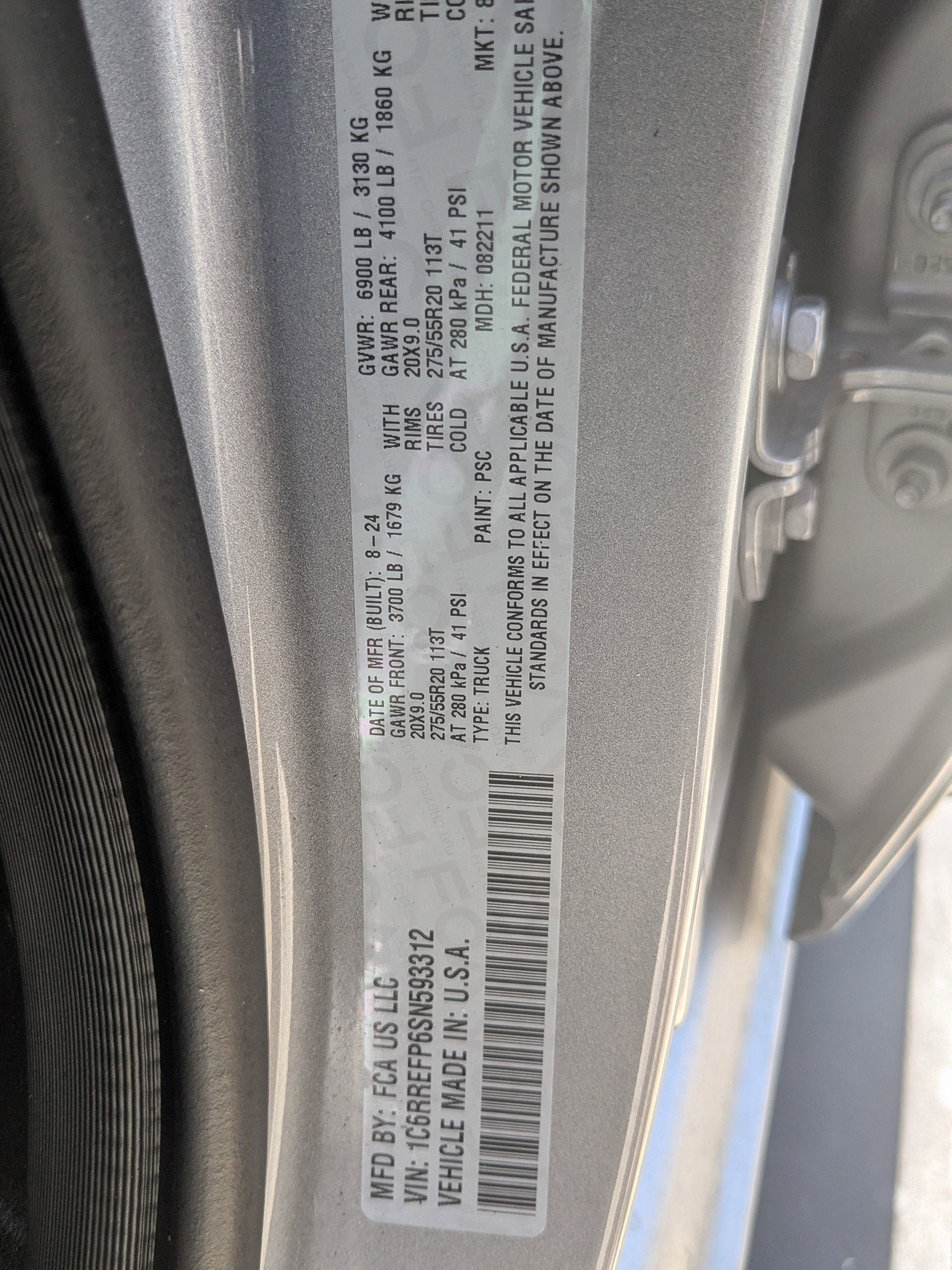 2025 RAM 1500 Big Horn