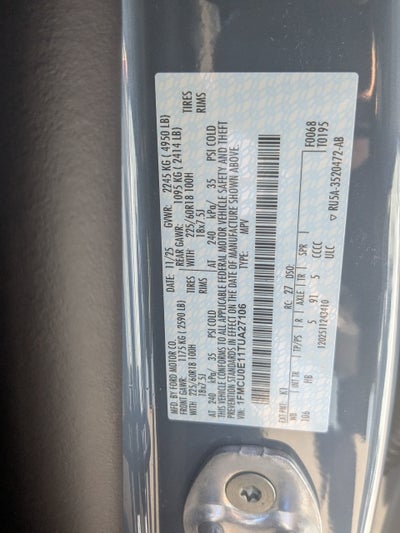 2026 Ford Escape PHEV