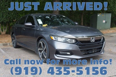 2018 Honda Accord Sedan Sport 1.5T