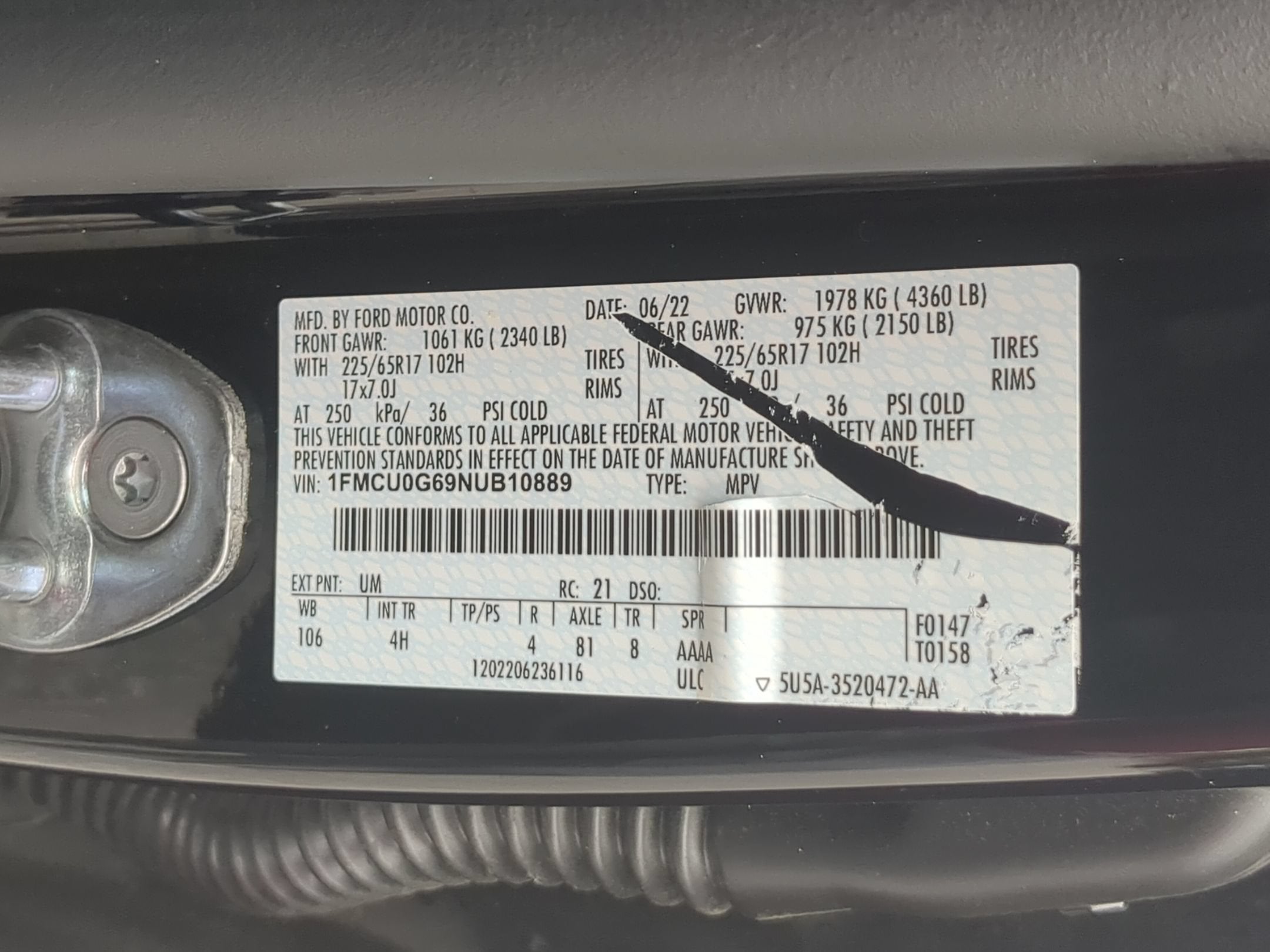 2022 Ford Escape SE