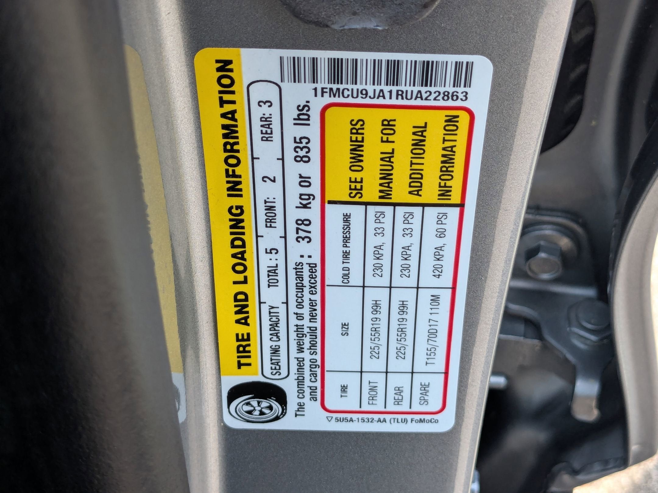 2024 Ford Escape Platinum